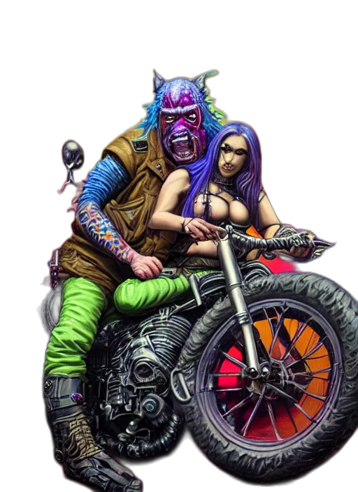 comic book art, concept art, fantasy art, pixel art transparent PNG cut-out