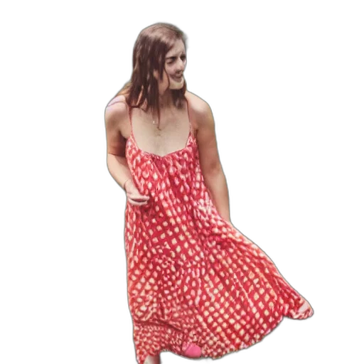 dress, umbrella, photorealistic, 3d render transparent PNG cut-out