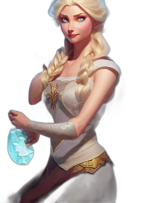 dress, jewelry, staff, crown transparent PNG cut-out