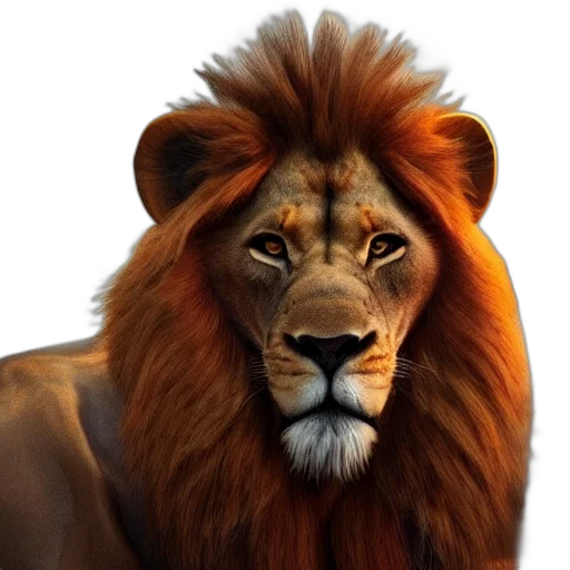 animal, crown, staff, creature transparent PNG cut-out