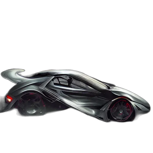 car, weapon, concept art, 3d render transparent PNG cut-out