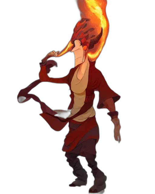 dragon, staff, mask, creature transparent PNG cut-out
