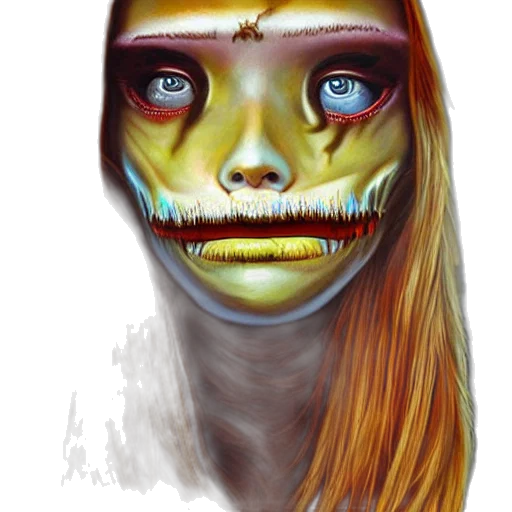 mask, face, creature, robot transparent PNG cut-out