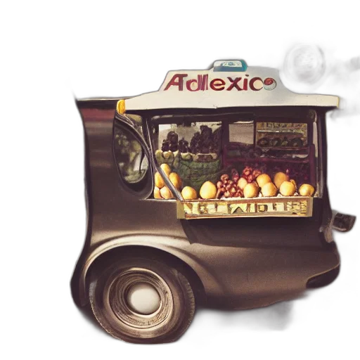 food, car, photorealistic, concept art transparent PNG cut-out