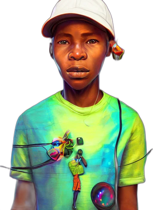 face, hat, staff, animal transparent PNG cut-out