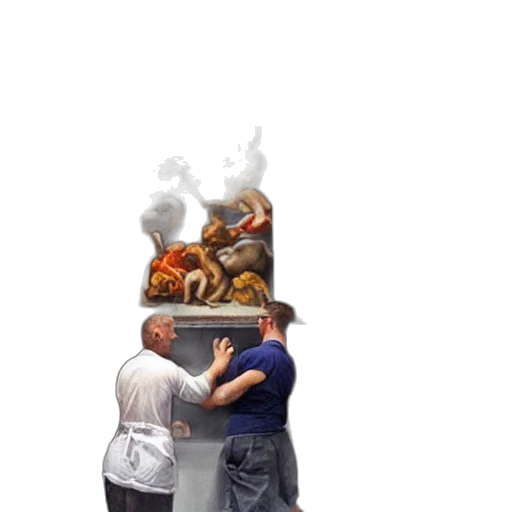staff, bottle, hat, food transparent PNG cut-out