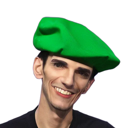 hat, face, crown, creature transparent PNG cut-out