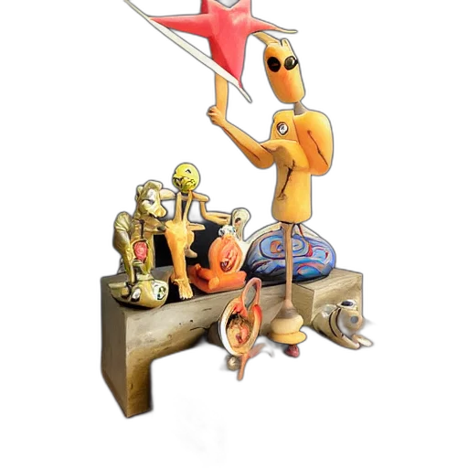 staff, robot, jewelry, weapon transparent PNG cut-out