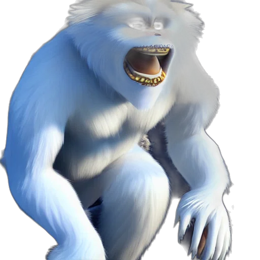 animal, creature, staff, face transparent PNG cut-out