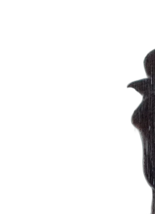 hat, mask, hair, face transparent PNG cut-out