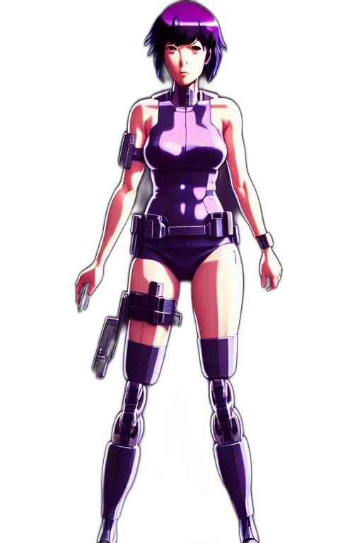 robot, dress, weapon, staff transparent PNG cut-out