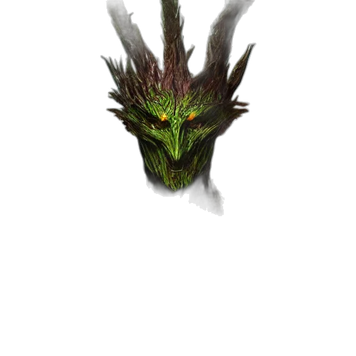 dragon, creature, mask, face transparent PNG cut-out
