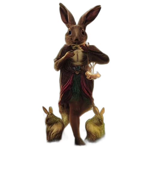 animal, creature, staff, mask transparent PNG cut-out