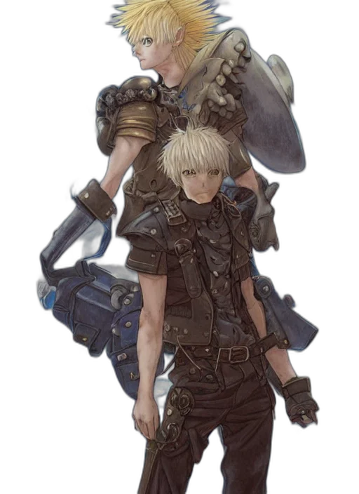 weapon, sword, staff, jacket transparent PNG cut-out