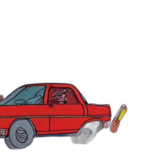 car, weapon, concept art, pixel art transparent PNG cut-out