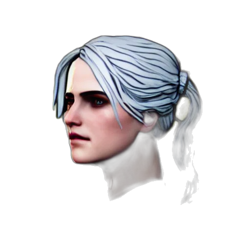 face, mask, hair, crown transparent PNG cut-out