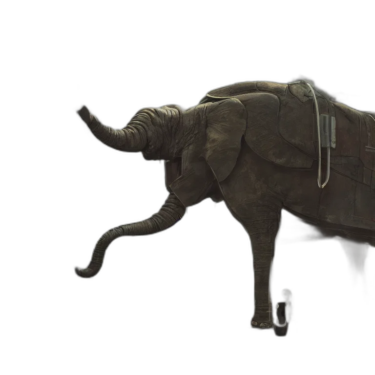 animal, creature, staff, jacket transparent PNG cut-out