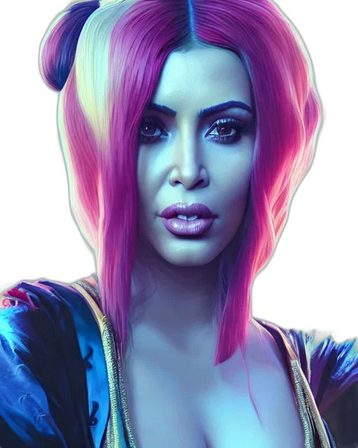 face, cyberpunk, concept art, photorealistic transparent PNG cut-out