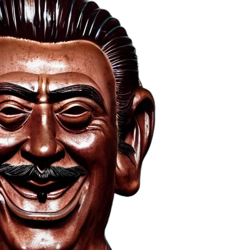 face, mask, staff, robot transparent PNG cut-out