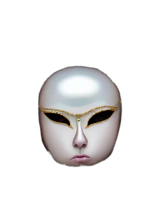 mask, face, jewelry, crown transparent PNG cut-out