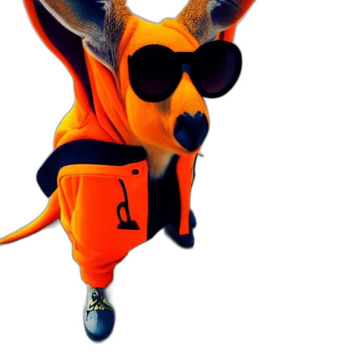animal, jacket, staff, dragon transparent PNG cut-out