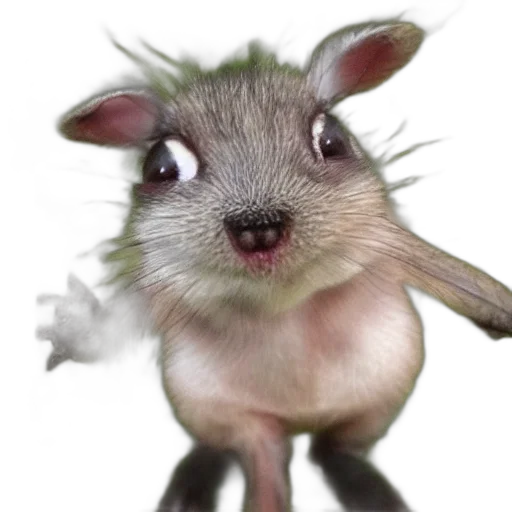 animal, creature, staff, hair transparent PNG cut-out