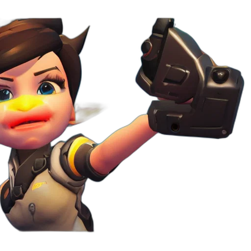 weapon, staff, face, robot transparent PNG cut-out