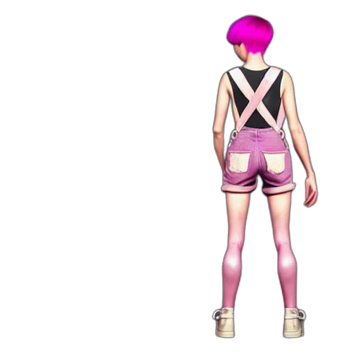 jacket, dress, concept art, 3d render transparent PNG cut-out