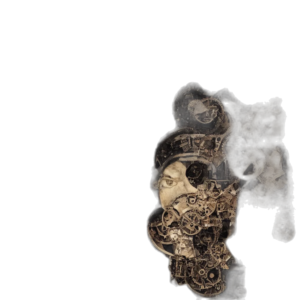 mask, face, crown, robot transparent PNG cut-out