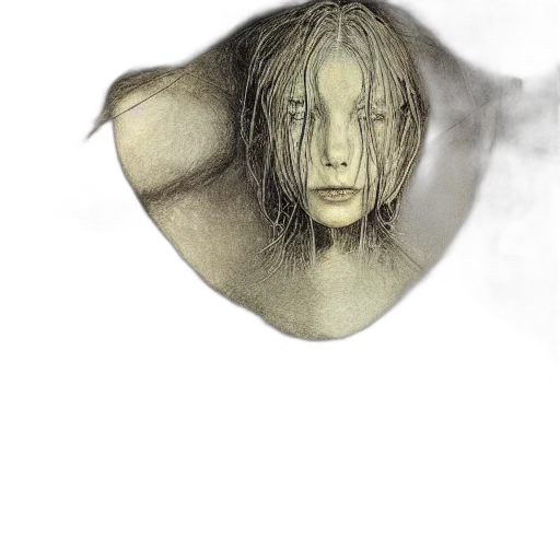 mask, hair, face, jewelry transparent PNG cut-out