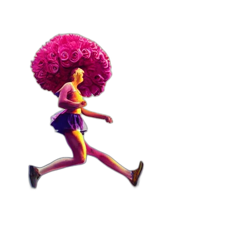 hair, flower, weapon, crown transparent PNG cut-out