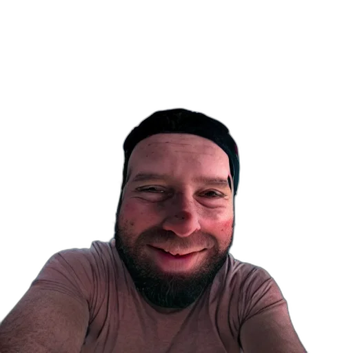 face, hat, staff, creature transparent PNG cut-out