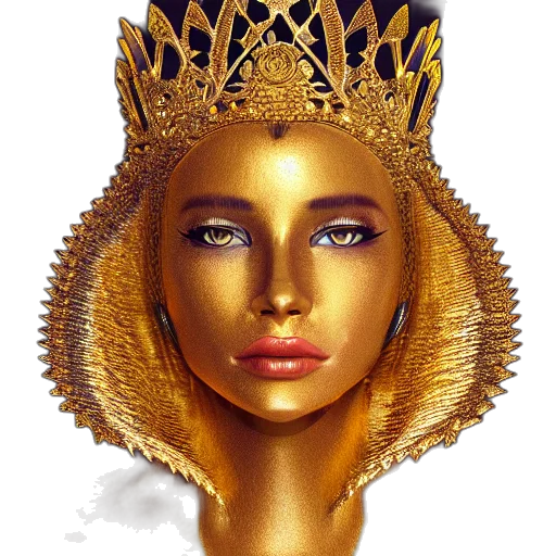 crown, jewelry, face, mask transparent PNG cut-out