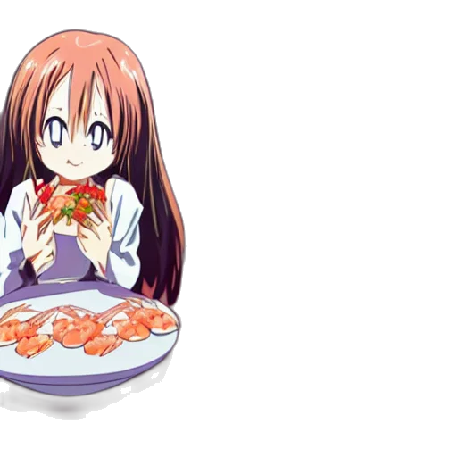 food, dress, anime, cartoon transparent PNG cut-out