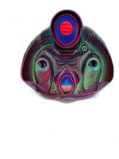mask, robot, face, creature transparent PNG cut-out