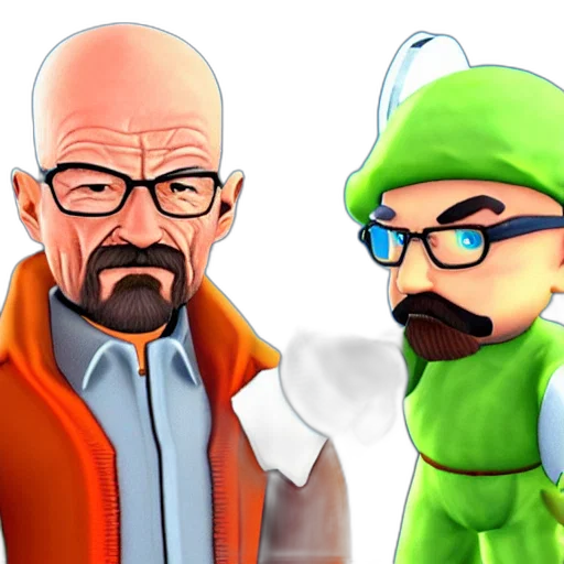 3d render, concept art, cartoon, comic book art transparent PNG cut-out