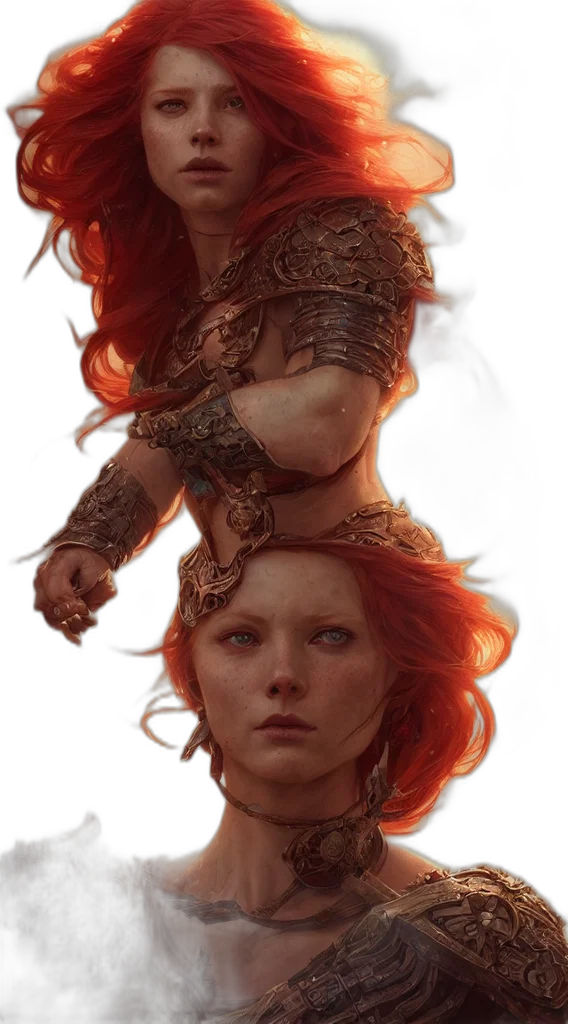 dragon, face, sword, crown transparent PNG cut-out