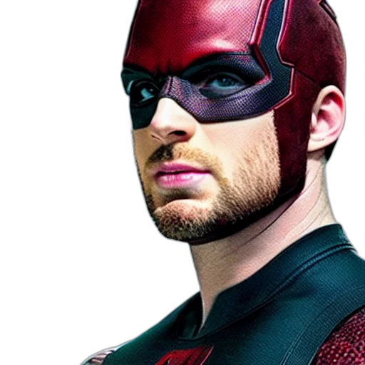 mask, face, comic book art, photorealistic transparent PNG cut-out