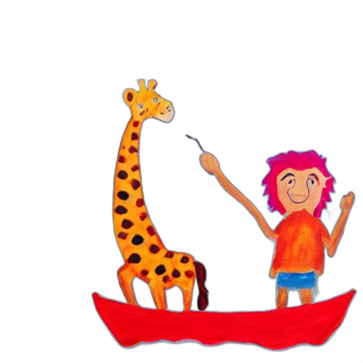 animal, concept art, cartoon, 3d render transparent PNG cut-out