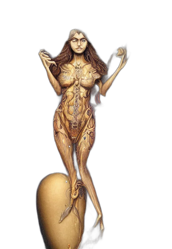 jewelry, dress, concept art, fantasy art transparent PNG cut-out
