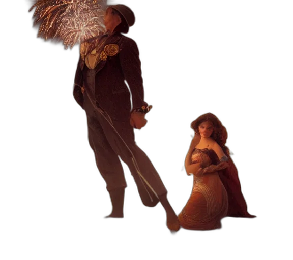 staff, concept art, fantasy art, comic book art transparent PNG cut-out