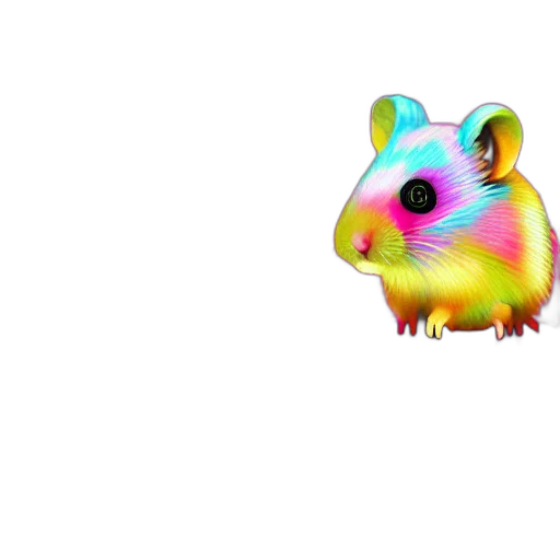 animal, creature, face, 3d render transparent PNG cut-out