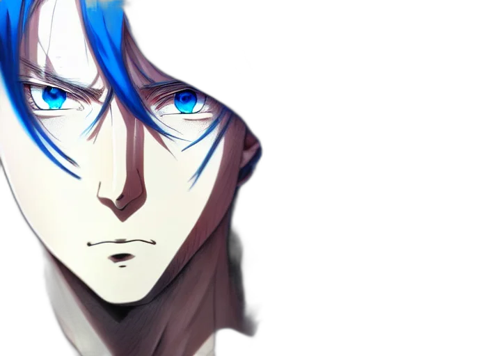 face, mask, staff, creature transparent PNG cut-out