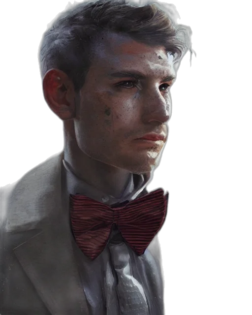 face, staff, robot, jacket transparent PNG cut-out