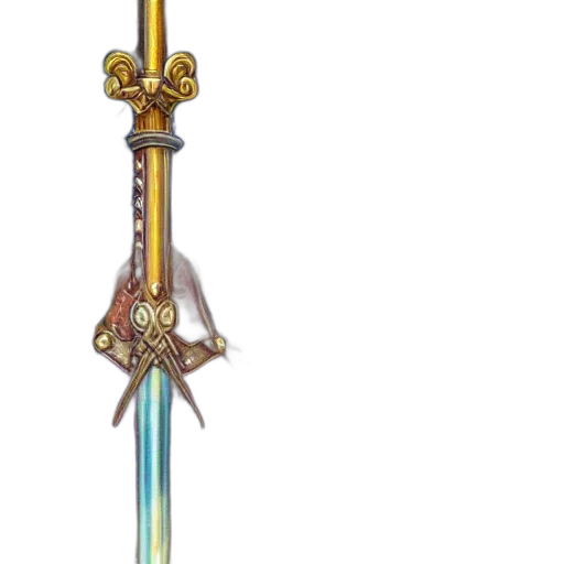 sword, weapon, staff, jewelry transparent PNG cut-out