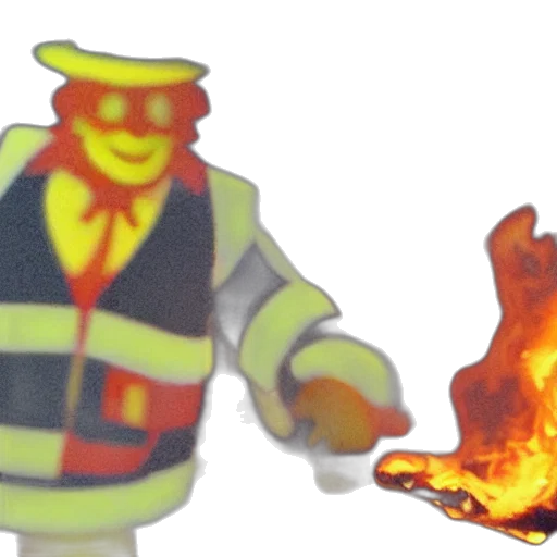 jacket, 3d render, concept art, fire transparent PNG cut-out