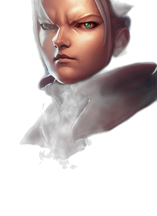 face, mask, staff, robot transparent PNG cut-out