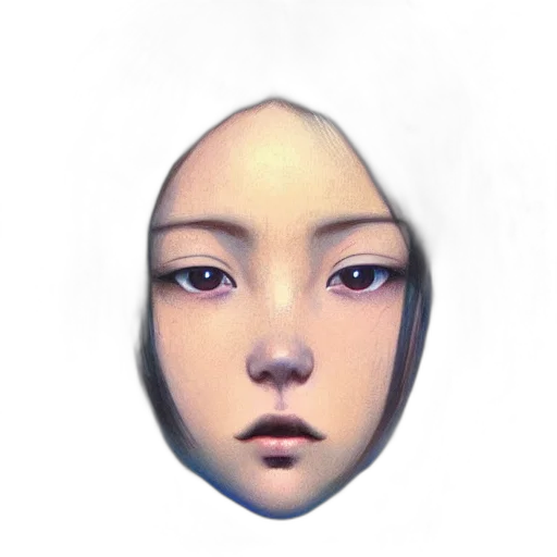 face, mask, robot, creature transparent PNG cut-out