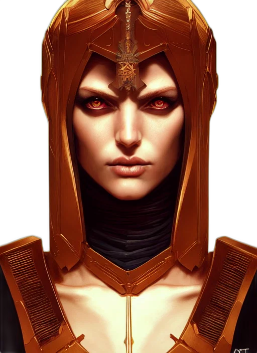 face, mask, crown, fantasy art transparent PNG cut-out