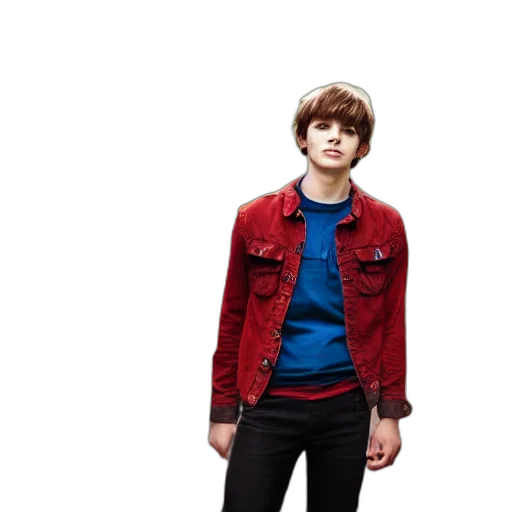 jacket, concept art, photorealistic, 3d render transparent PNG cut-out